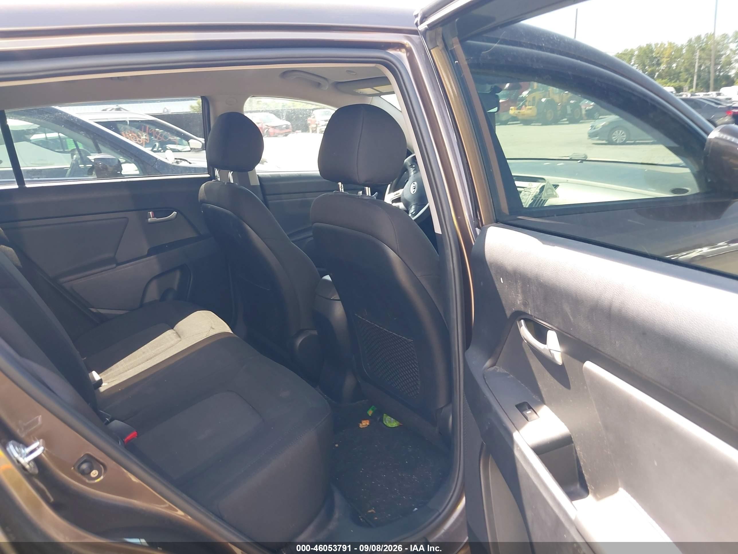 2012 Kia Sportage Lx Brown vin: KNDPB3A24C7296078