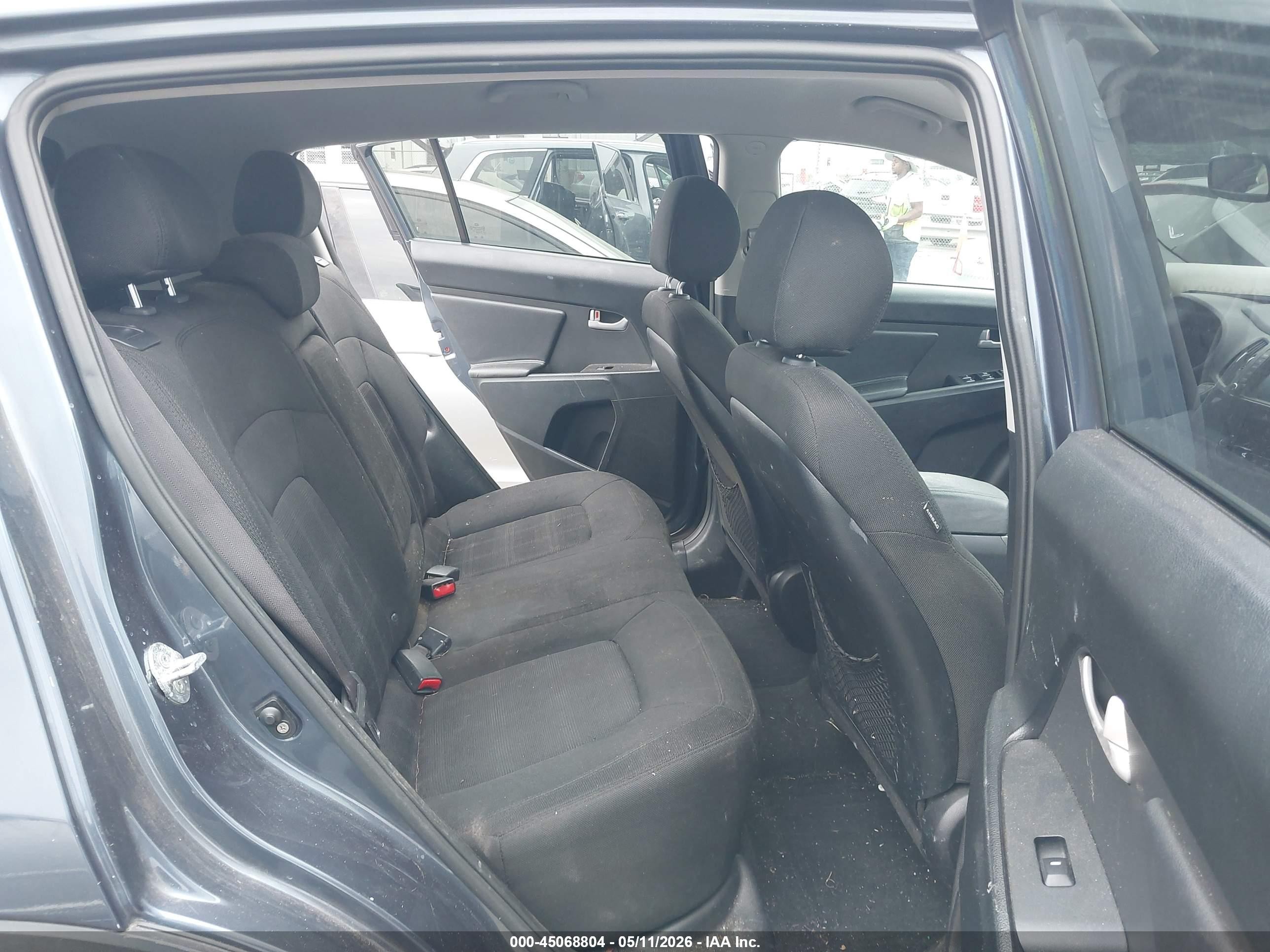 2013 Kia Sportage Lx Blue vin: KNDPB3A24D7374327