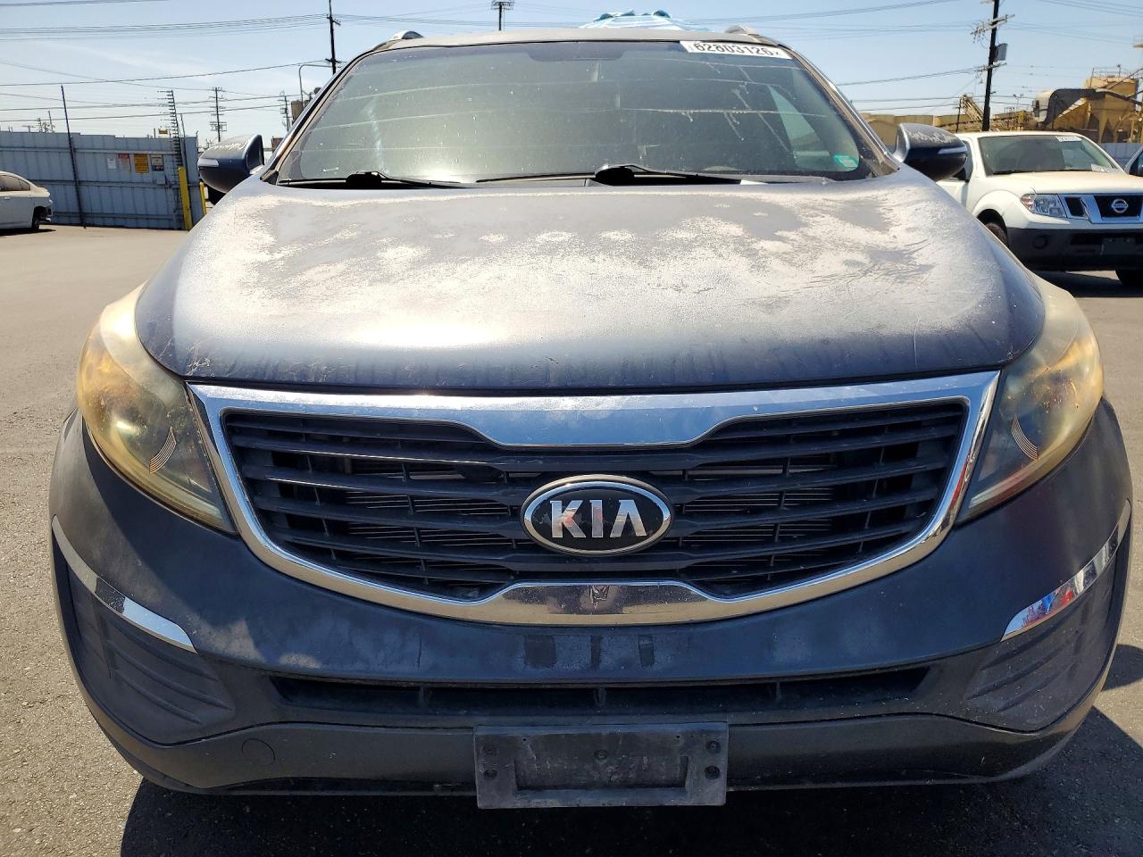 2013 Kia Sportage Lx Gray vin: KNDPB3A24D7514604