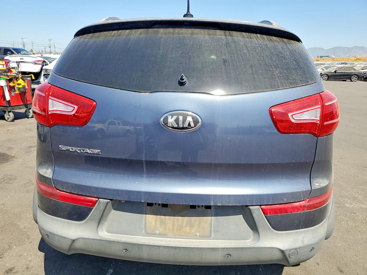 2013 Kia Sportage Lx Gray vin: KNDPB3A24D7514604