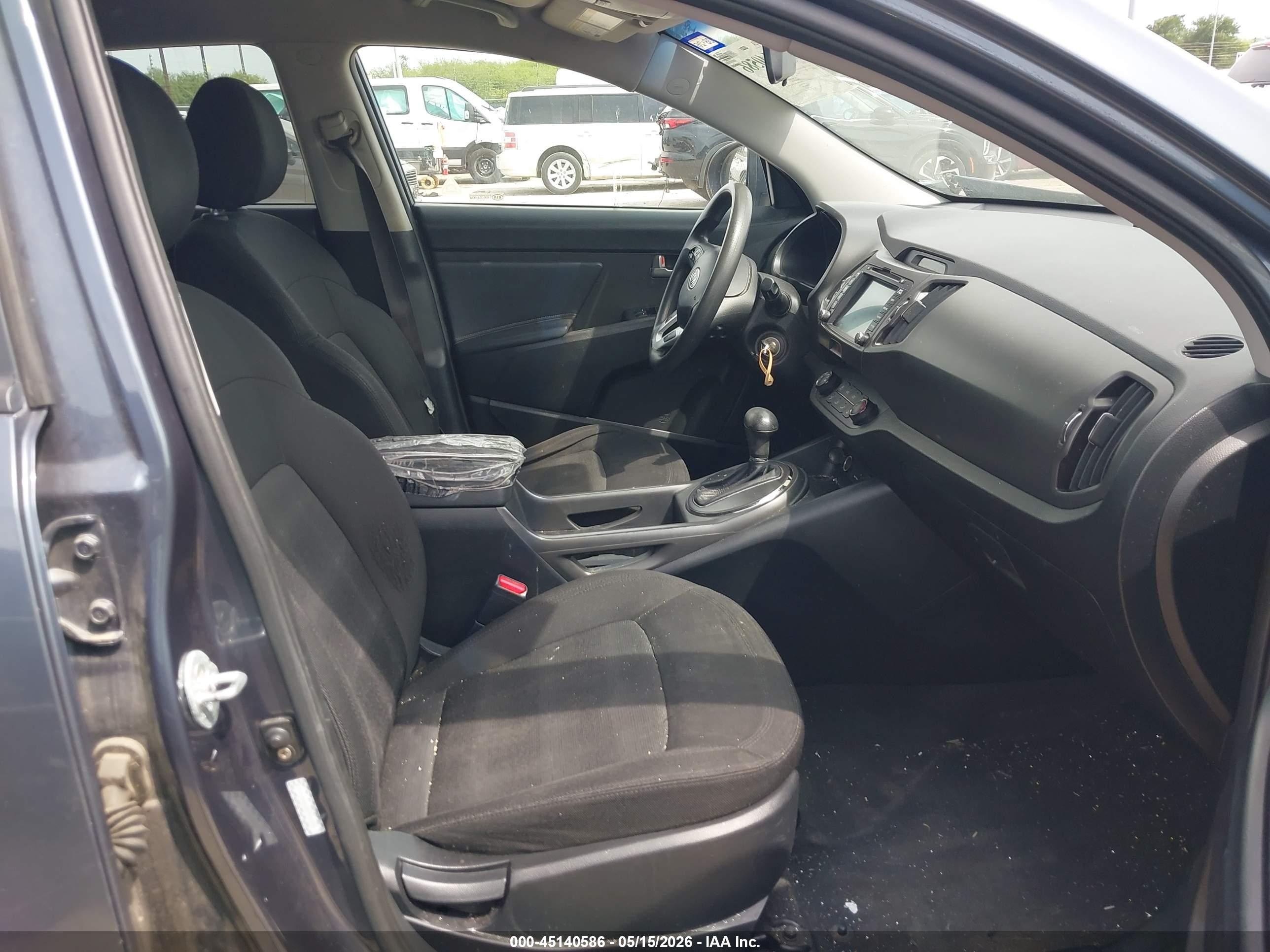 2011 Kia Sportage Lx Blue vin: KNDPB3A25B7030566