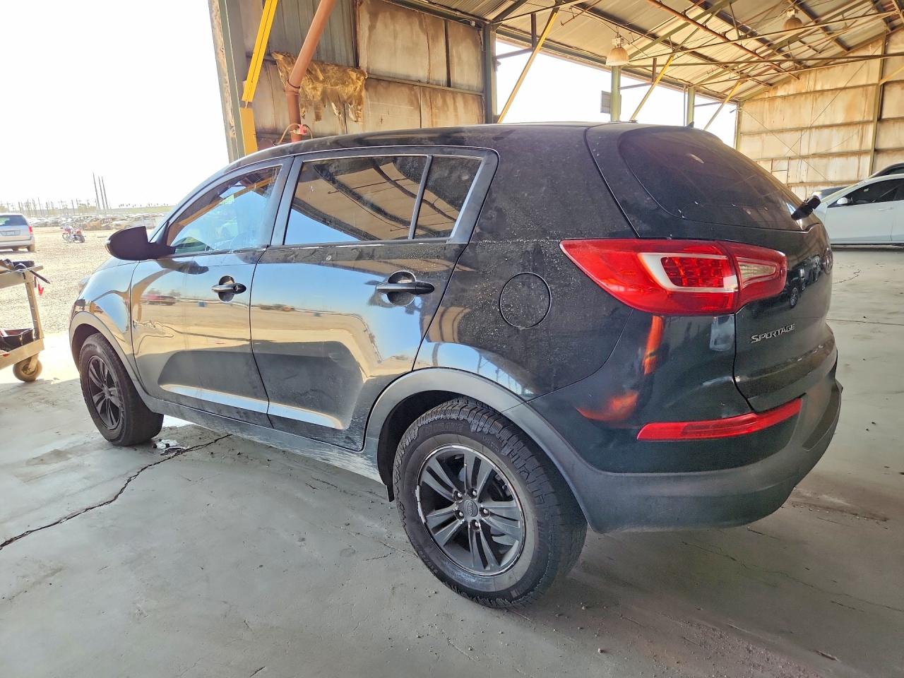 2011 Kia Sportage Lx Black vin: KNDPB3A25B7038974