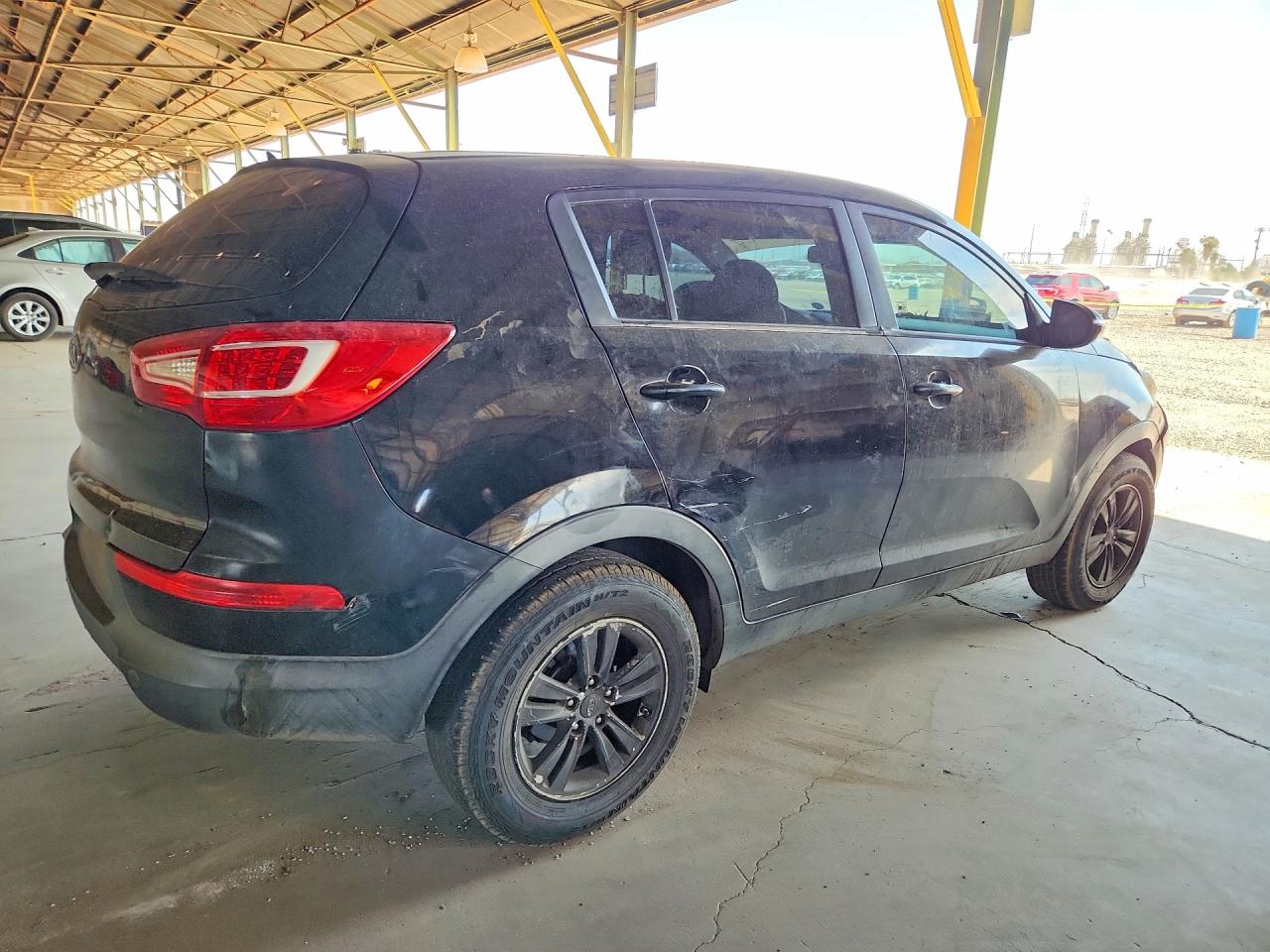 2011 Kia Sportage Lx Black vin: KNDPB3A25B7038974