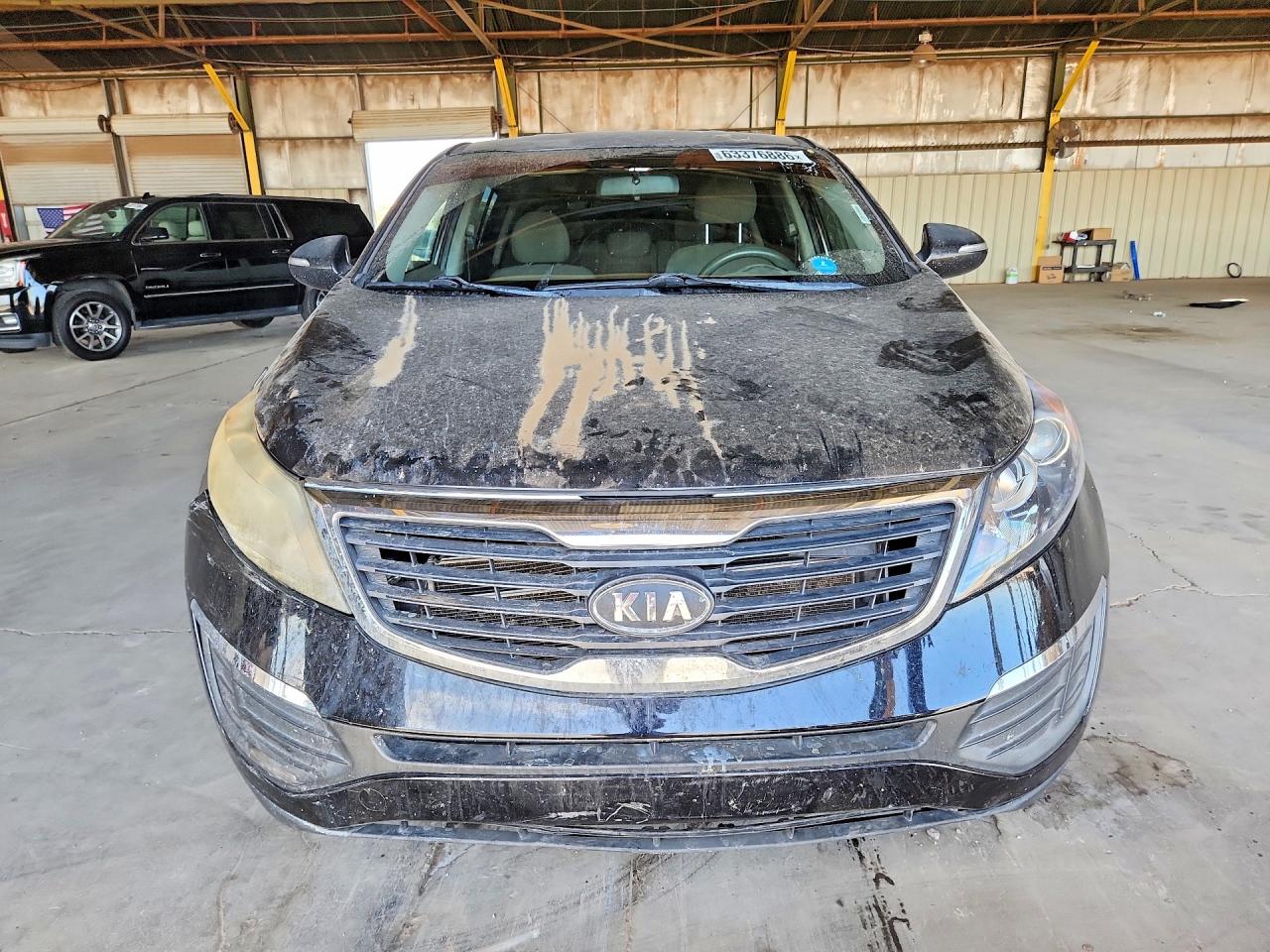 2011 Kia Sportage Lx Black vin: KNDPB3A25B7038974