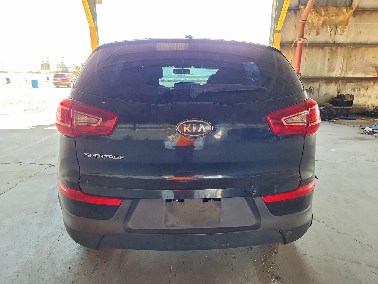 2011 Kia Sportage Lx Black vin: KNDPB3A25B7038974