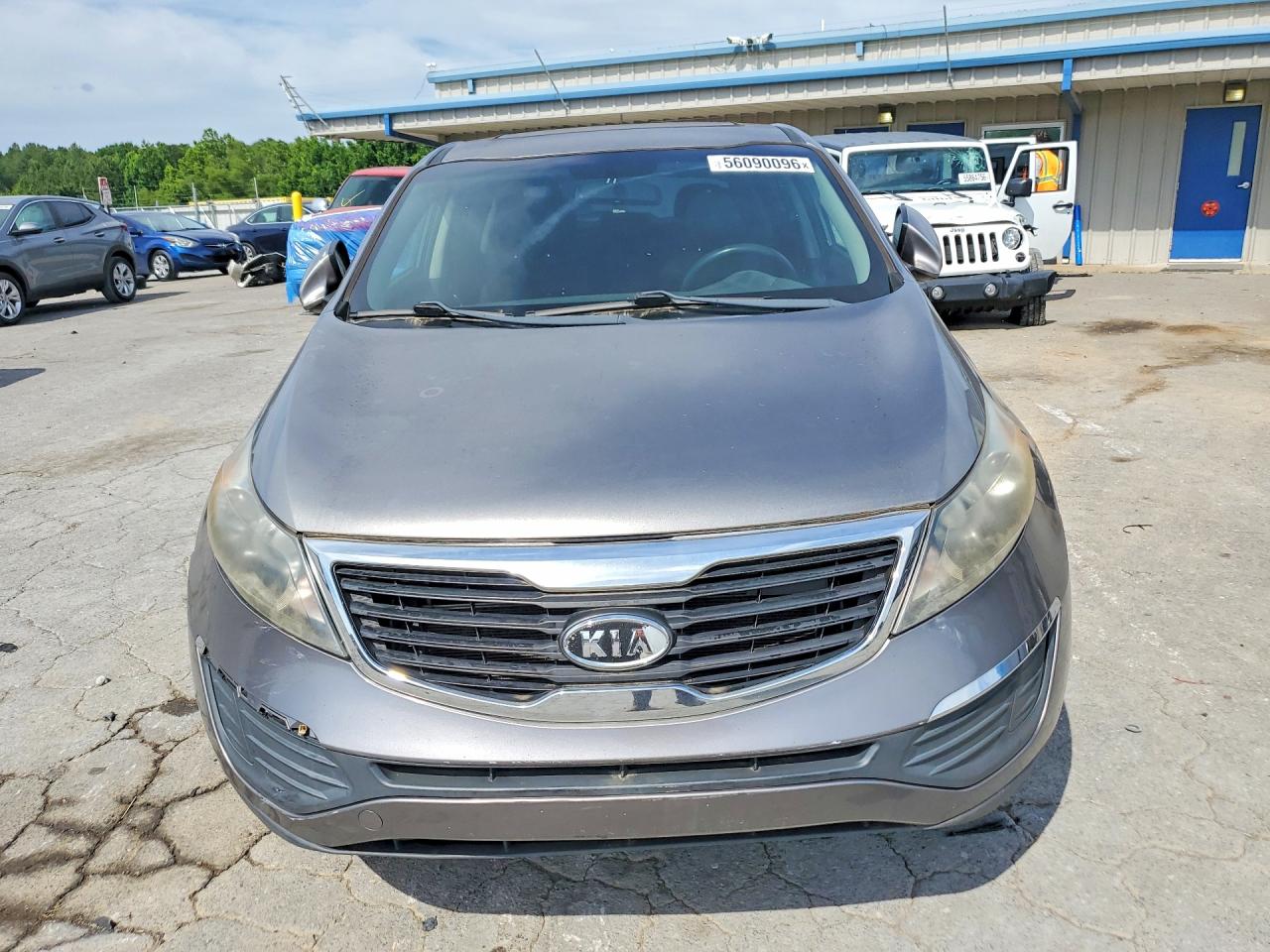 2011 Kia Sportage Lx Silver vin: KNDPB3A25B7084739