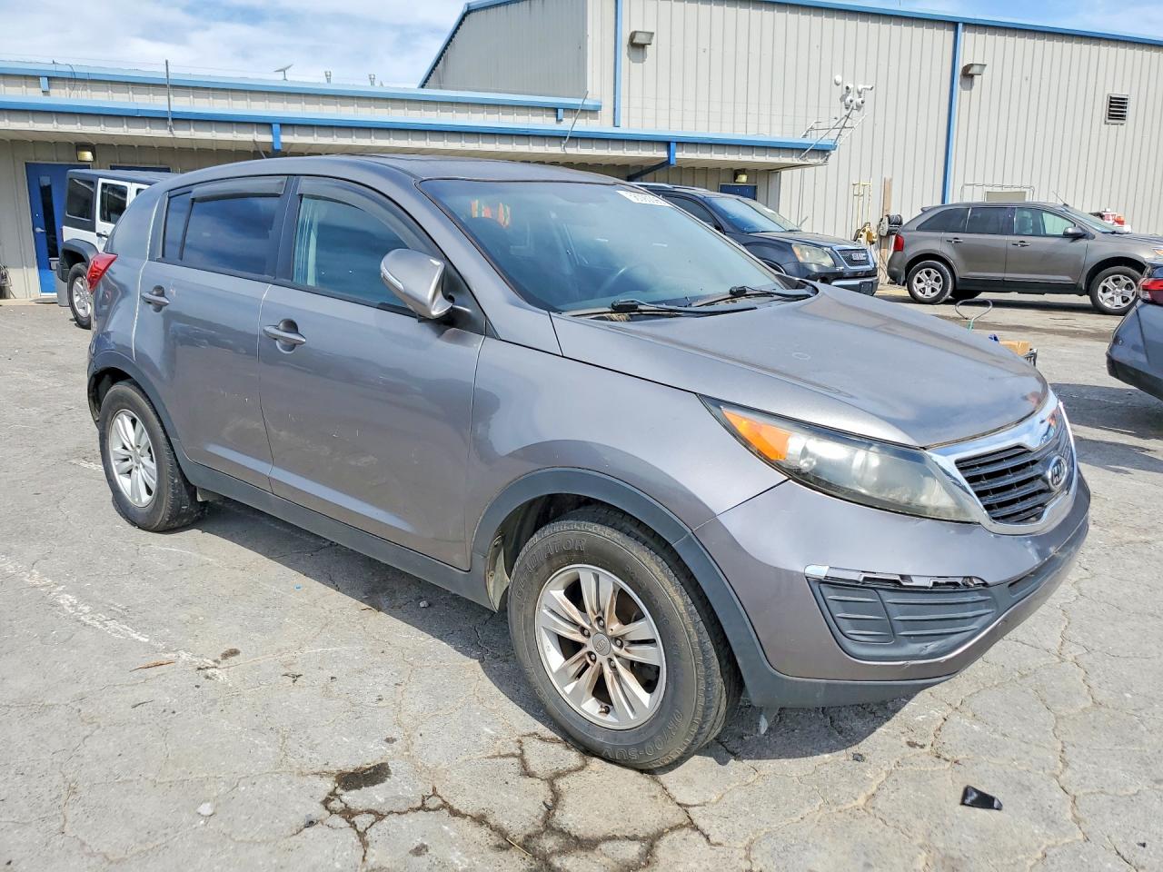 2011 Kia Sportage Lx Silver vin: KNDPB3A25B7084739