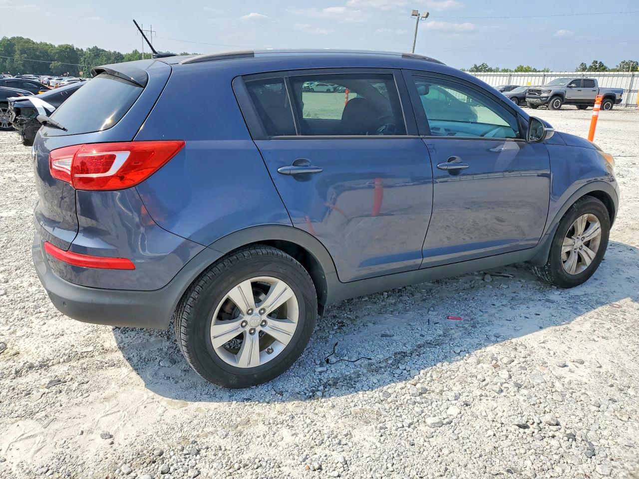 2012 Kia Sportage Lx Blue vin: KNDPB3A25C7282948