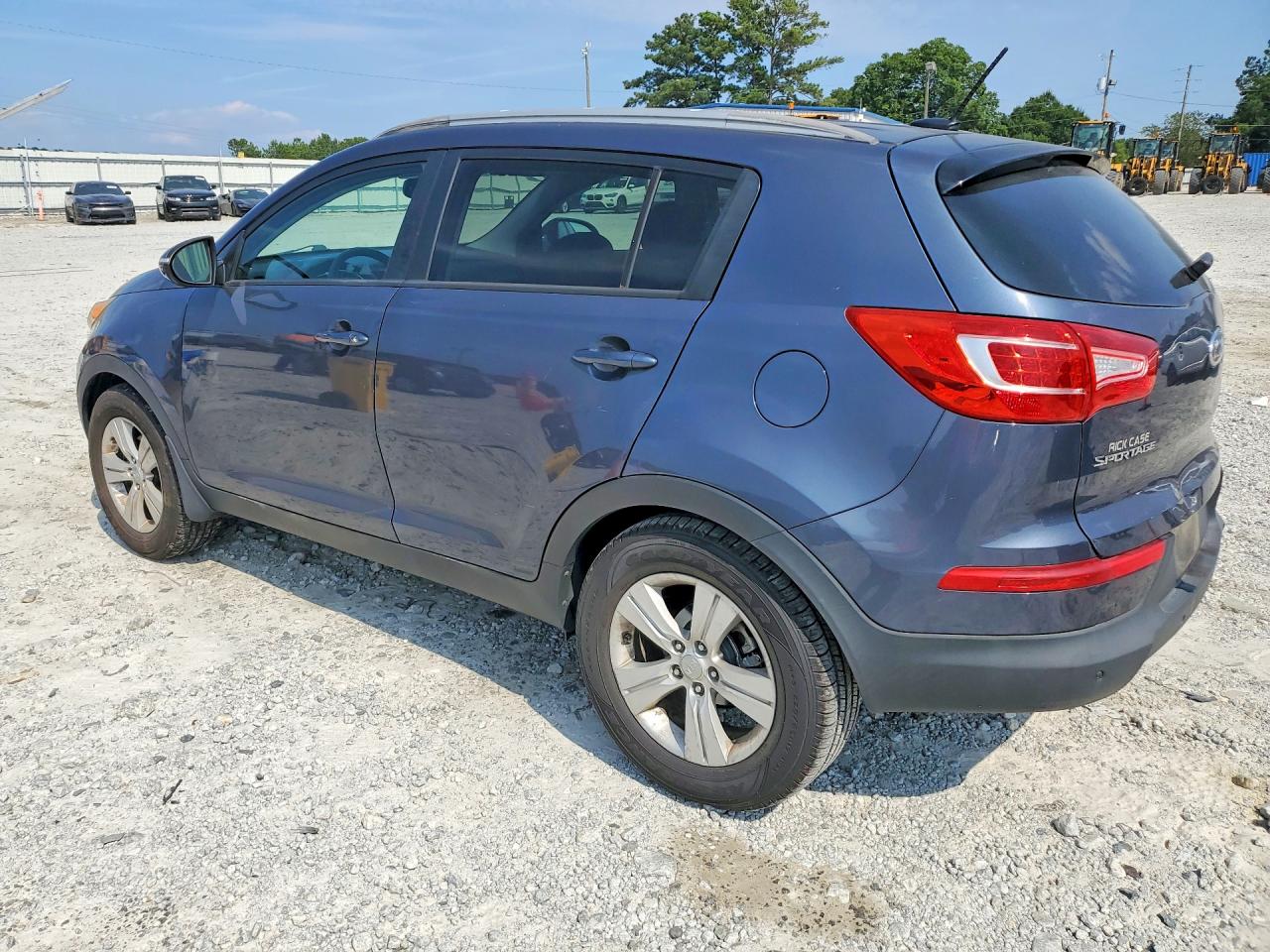 2012 Kia Sportage Lx Blue vin: KNDPB3A25C7282948