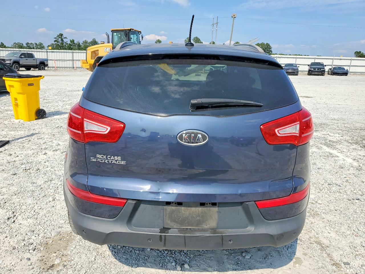 2012 Kia Sportage Lx Blue vin: KNDPB3A25C7282948
