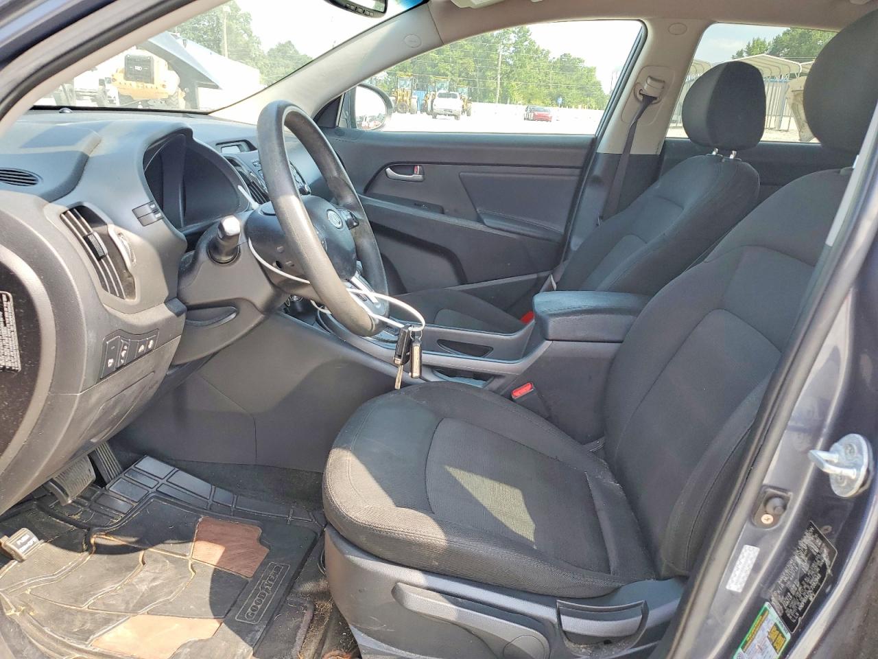 2012 Kia Sportage Lx Blue vin: KNDPB3A25C7282948