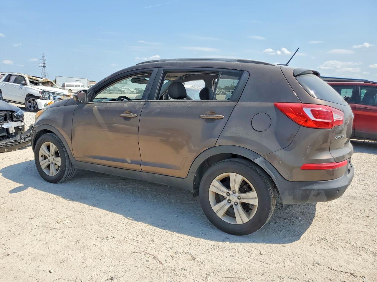2013 Kia Sportage Lx Brown vin: KNDPB3A25D7352563