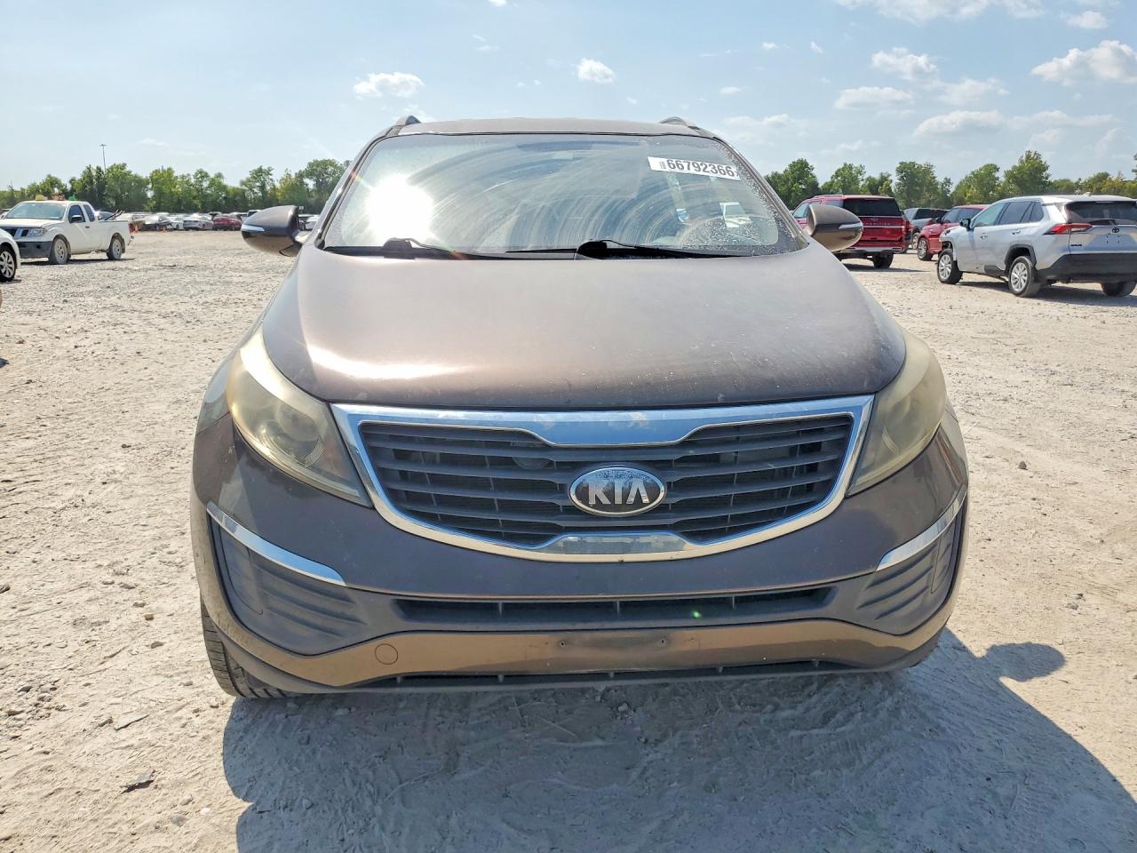 2013 Kia Sportage Lx Brown vin: KNDPB3A25D7352563