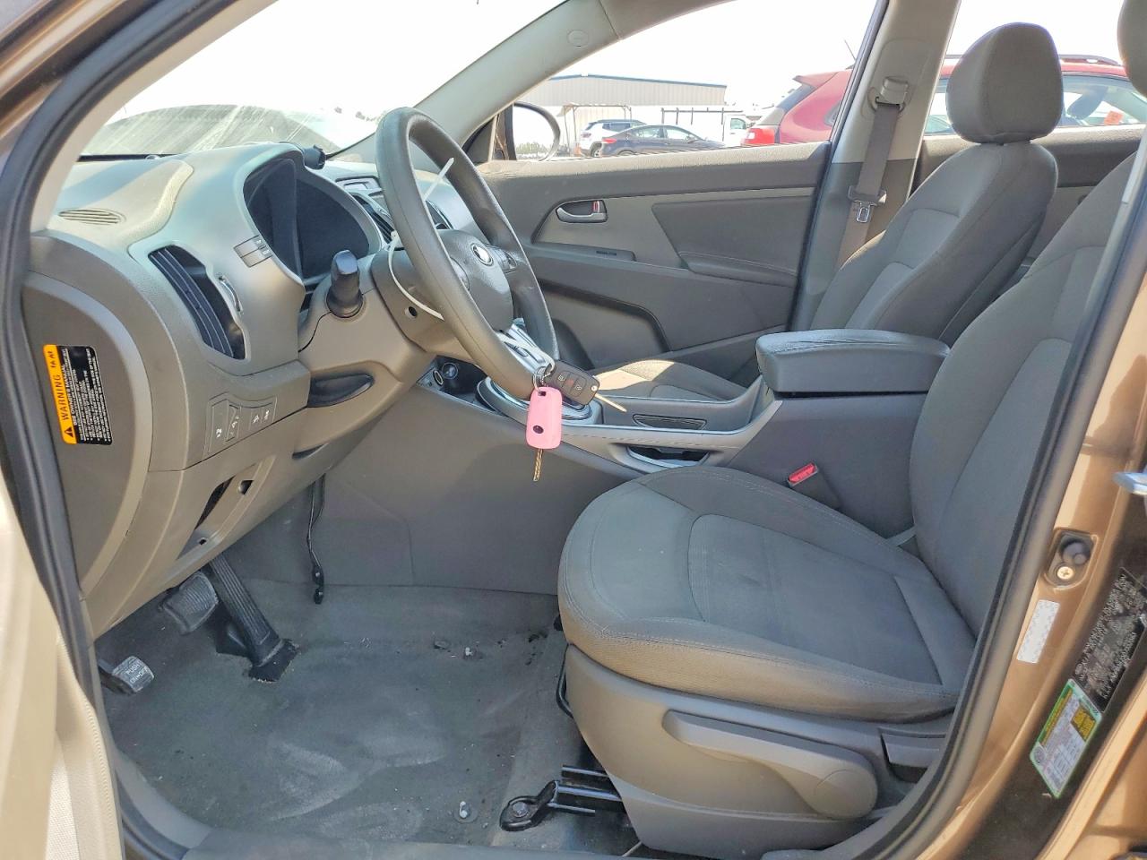 2013 Kia Sportage Lx Brown vin: KNDPB3A25D7352563