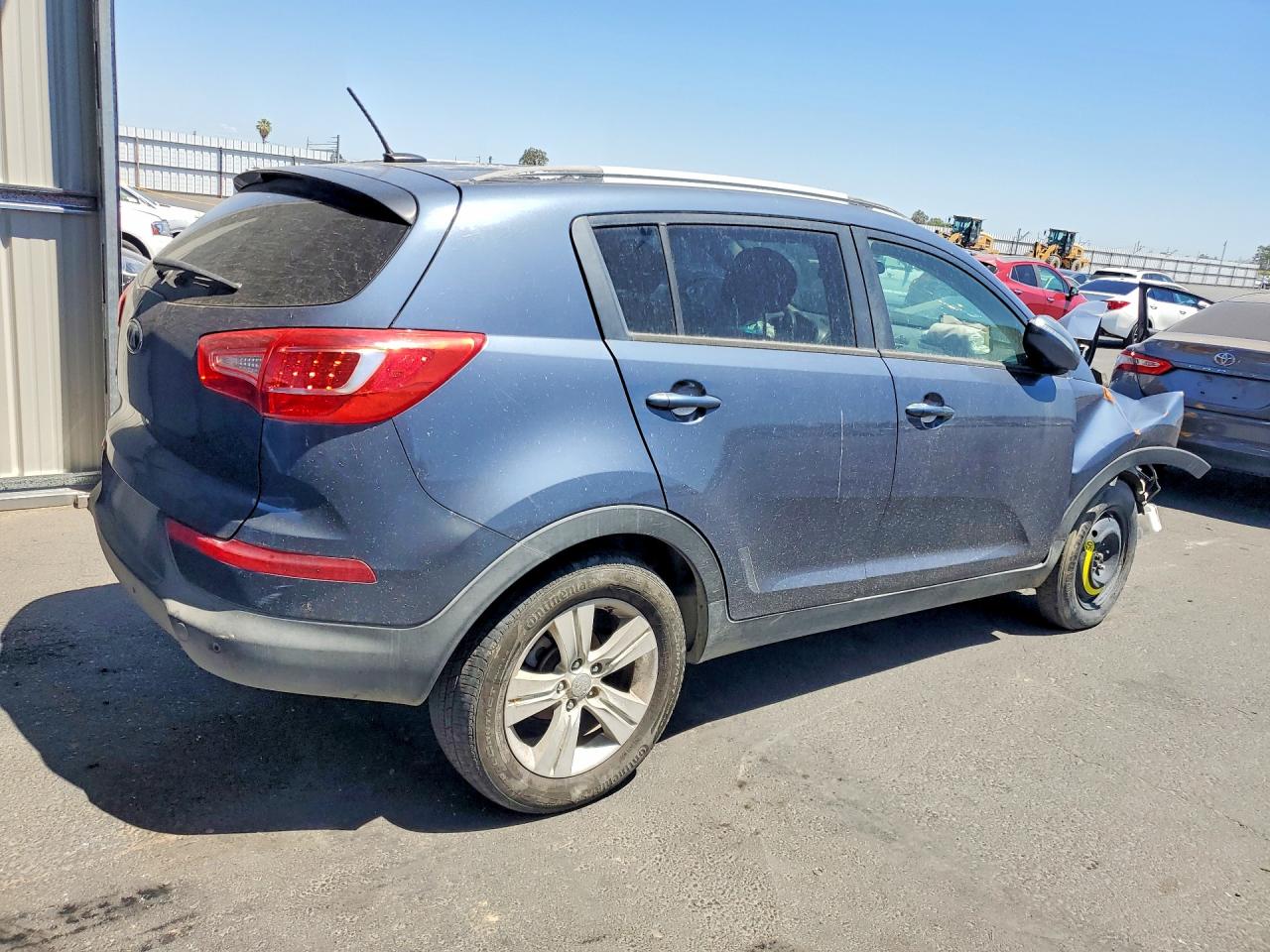 2013 Kia Sportage Lx Blue vin: KNDPB3A25D7413538