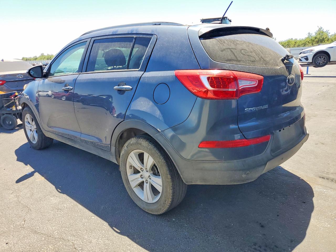 2013 Kia Sportage Lx Blue vin: KNDPB3A25D7413538