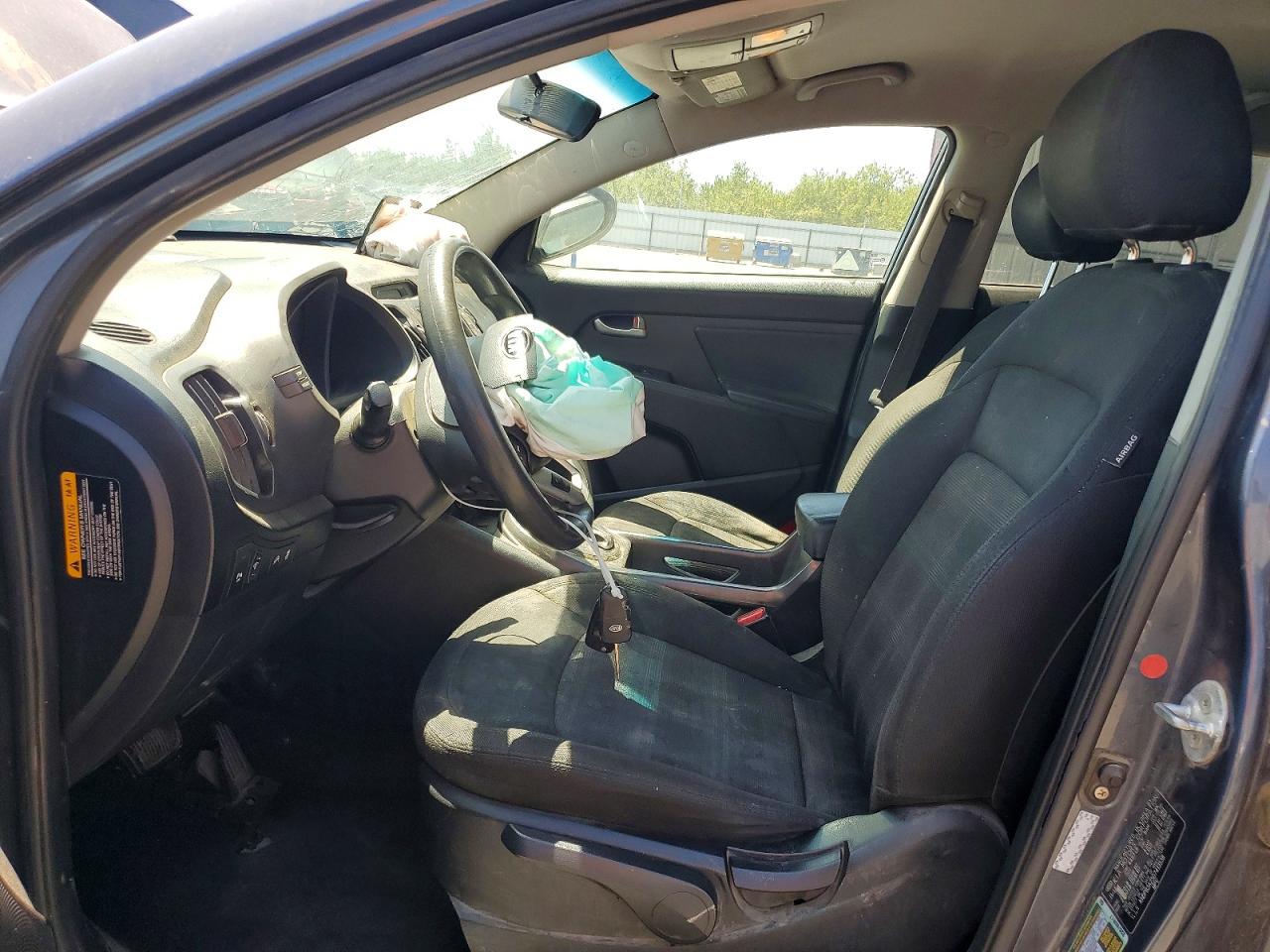 2013 Kia Sportage Lx Blue vin: KNDPB3A25D7413538