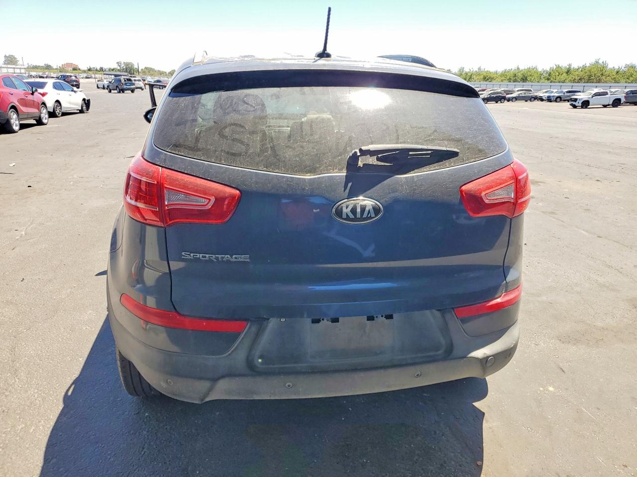 2013 Kia Sportage Lx Blue vin: KNDPB3A25D7413538