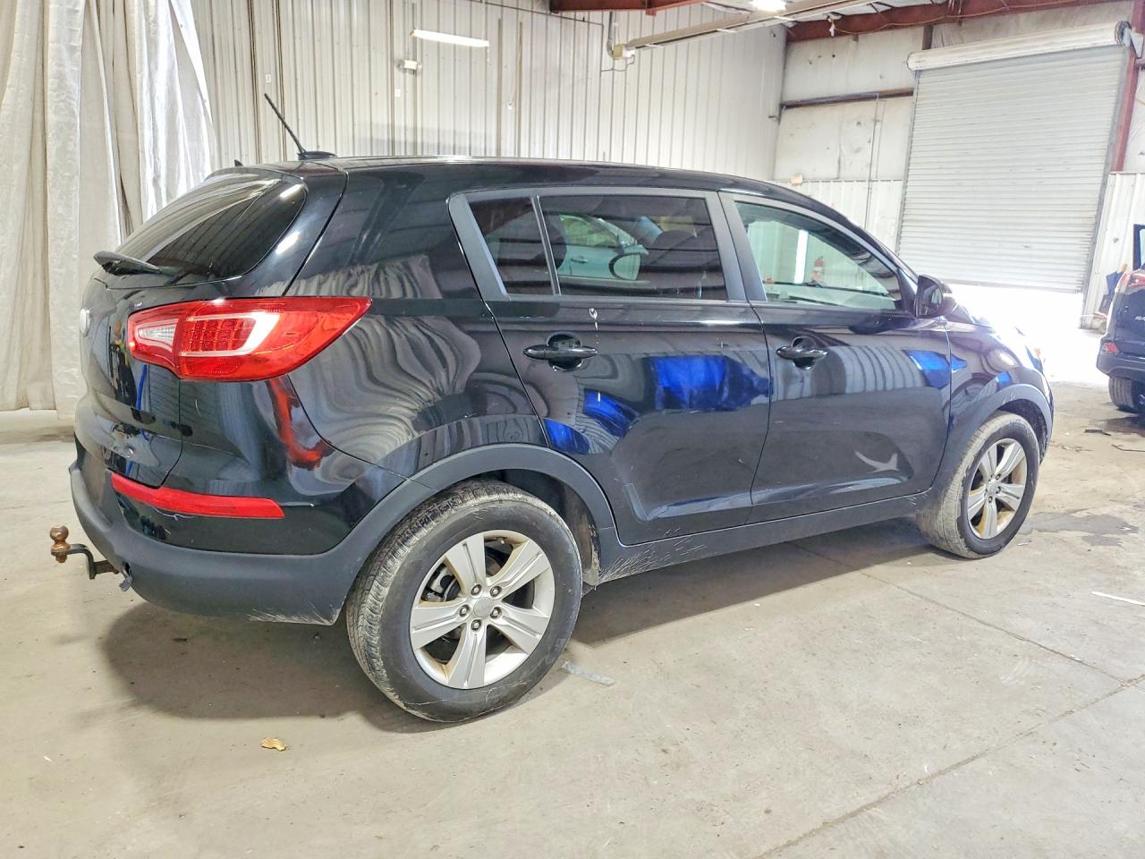 2013 Kia Sportage Lx Black vin: KNDPB3A25D7503126