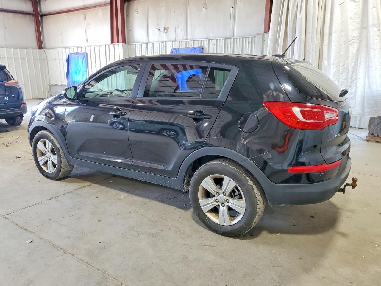 2013 Kia Sportage Lx Black vin: KNDPB3A25D7503126
