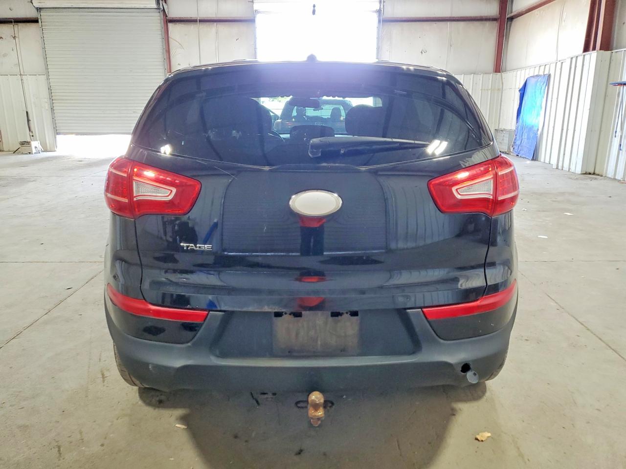 2013 Kia Sportage Lx Black vin: KNDPB3A25D7503126