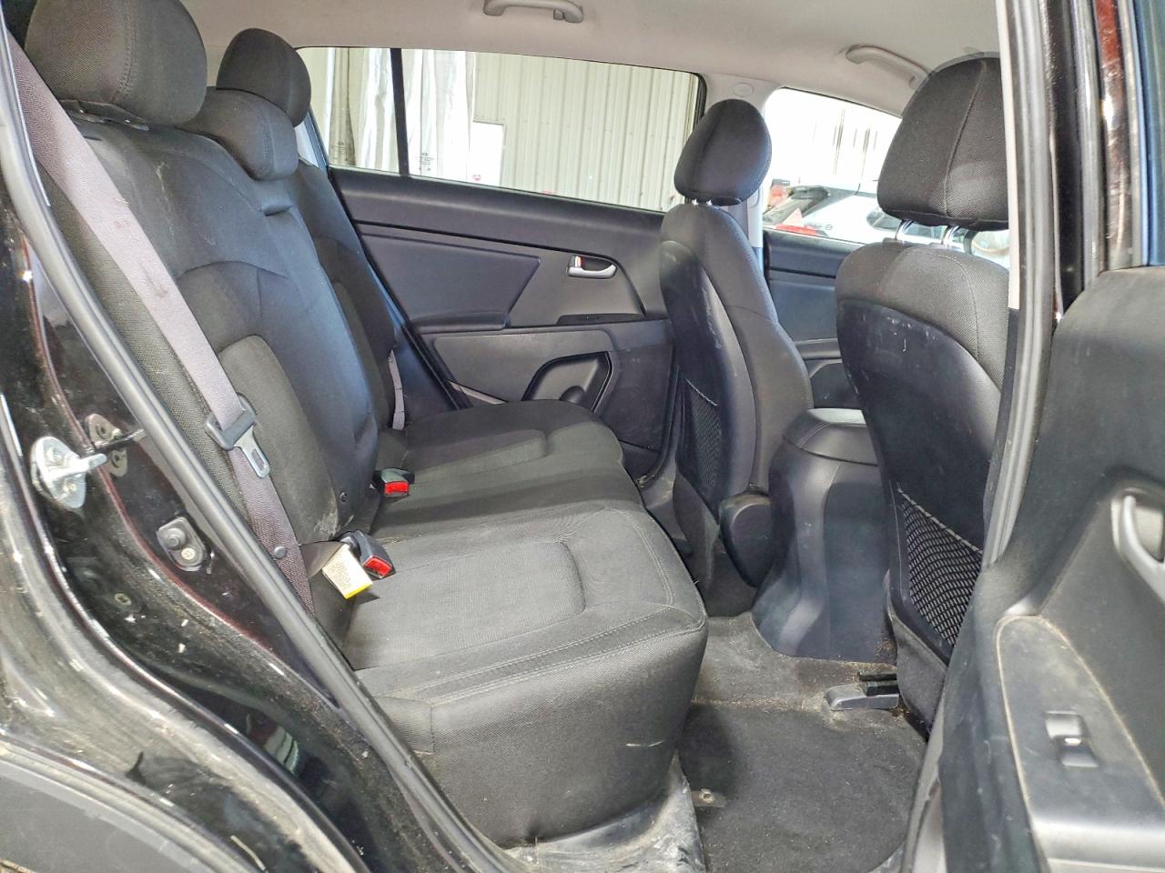 2013 Kia Sportage Lx Black vin: KNDPB3A25D7503126