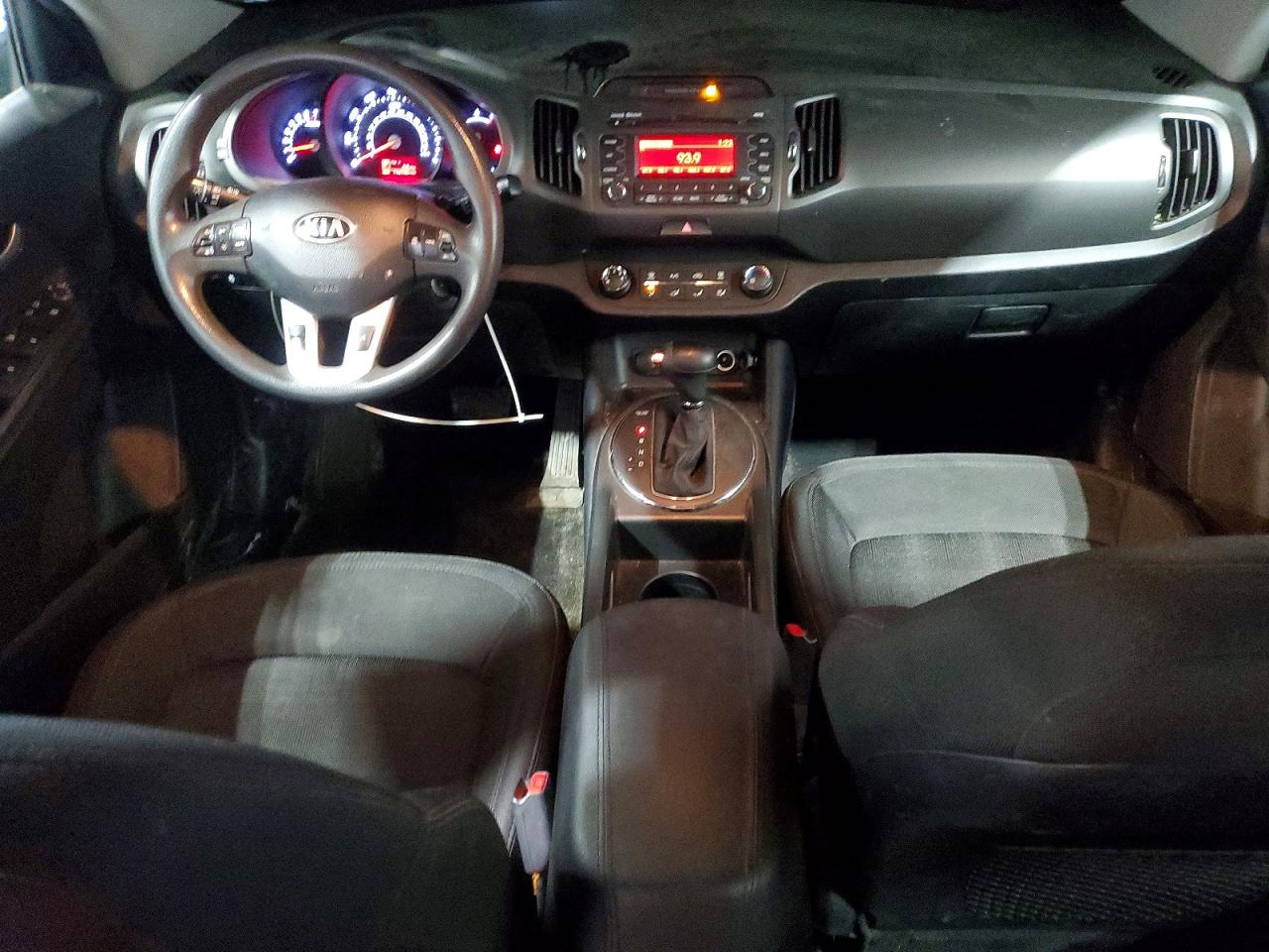2013 Kia Sportage Lx Black vin: KNDPB3A25D7503126