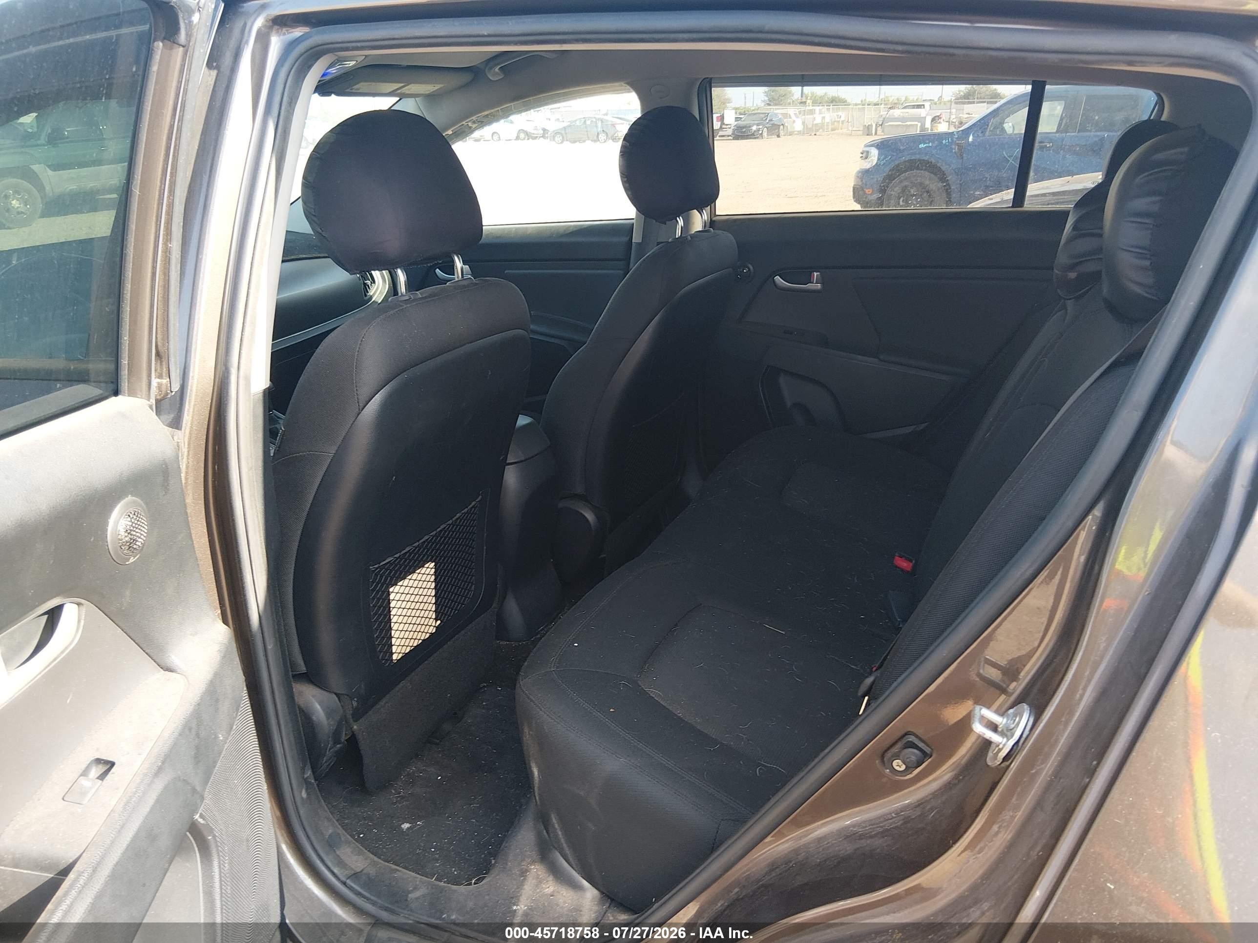 2013 Kia Sportage Lx Серый vin: KNDPB3A25D7503417