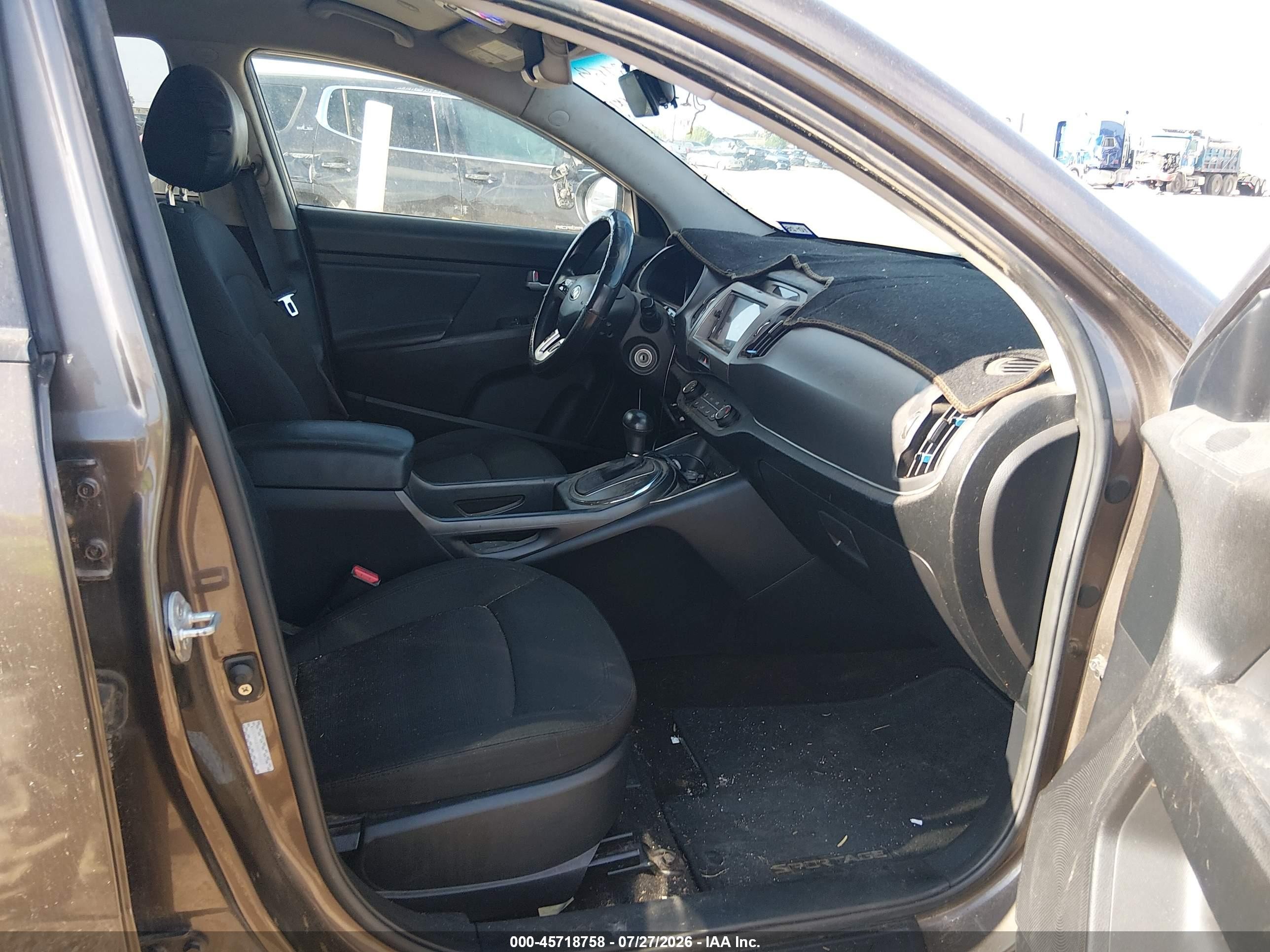2013 Kia Sportage Lx Серый vin: KNDPB3A25D7503417