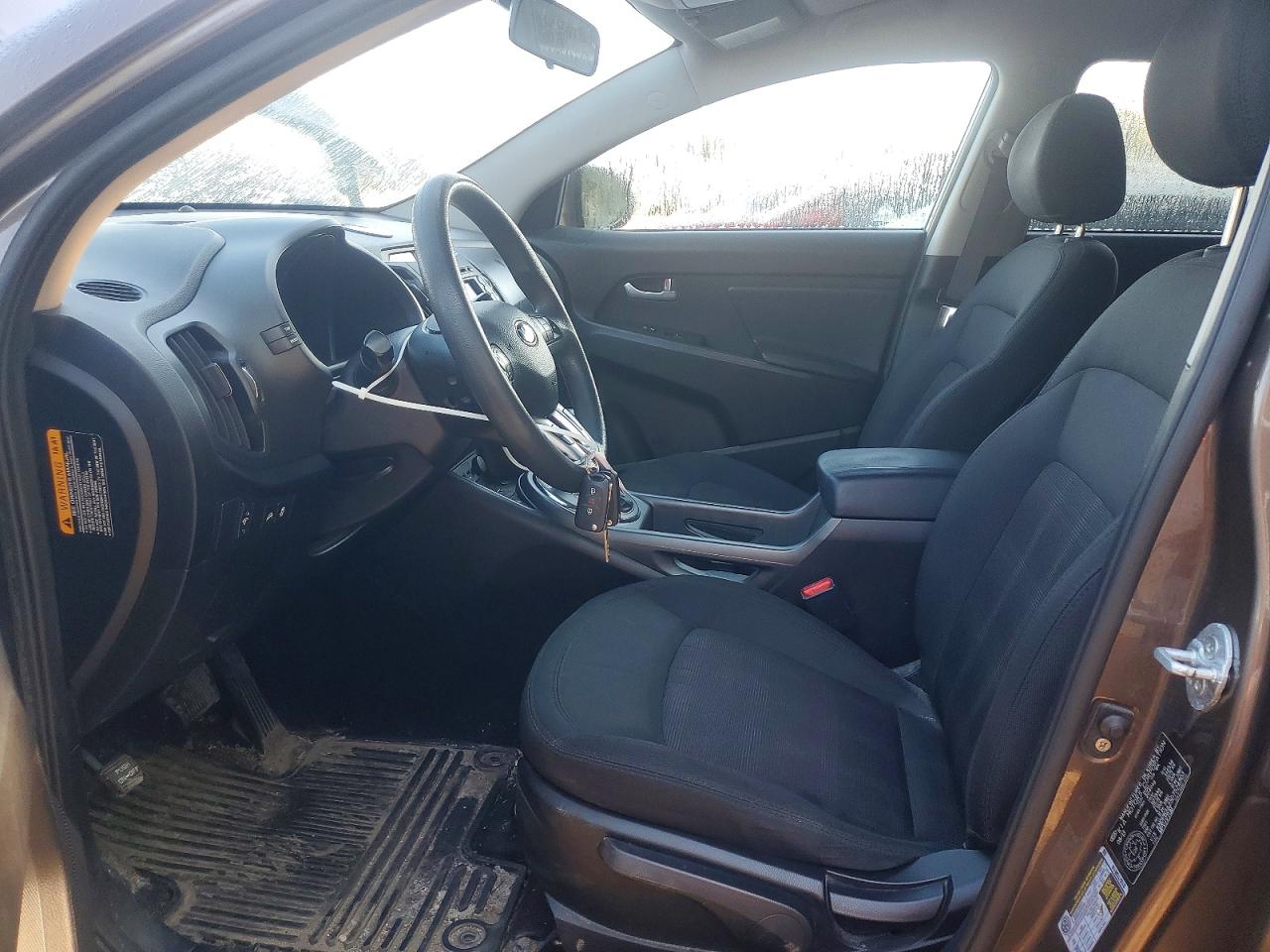 2013 Kia Sportage Base Brown vin: KNDPB3A25D7524803