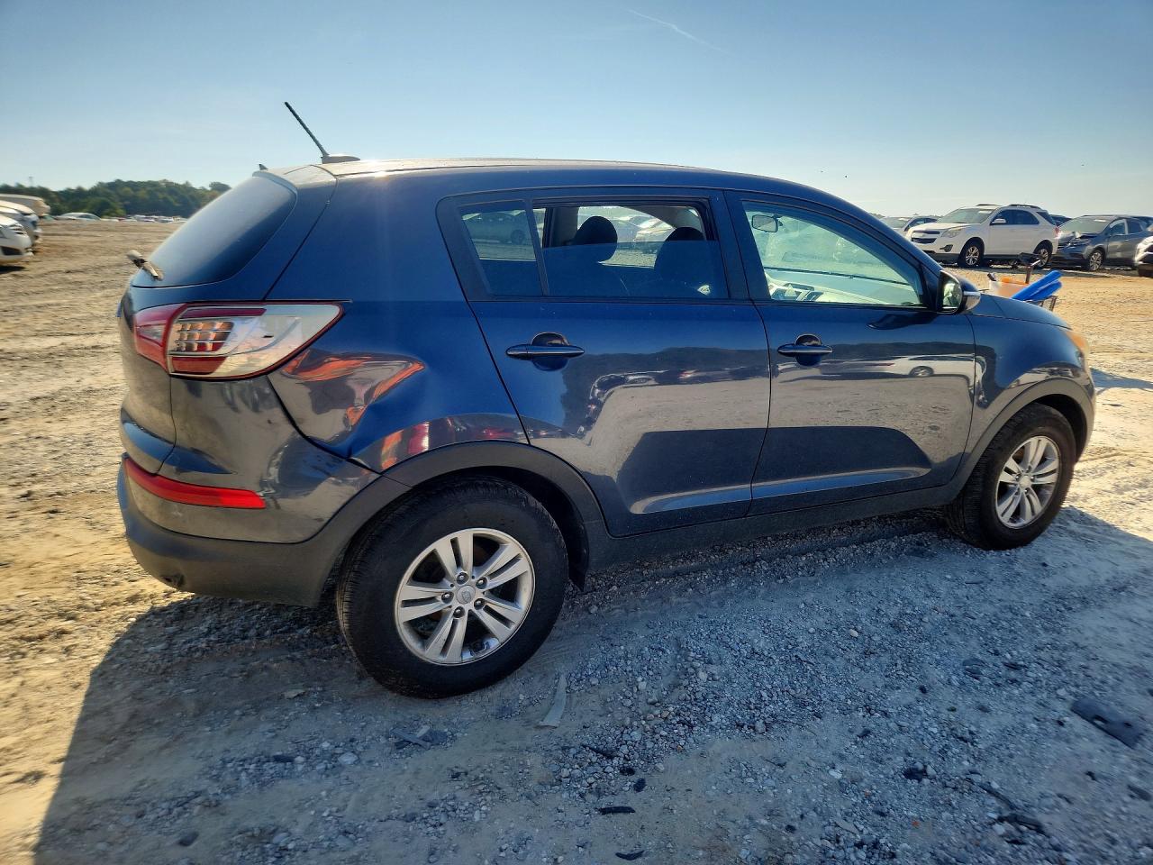 2011 Kia Sportage Lx Blue vin: KNDPB3A26B7014960