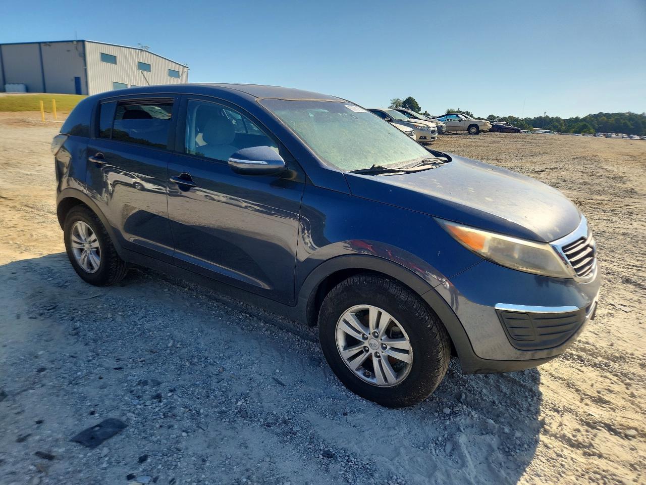 2011 Kia Sportage Lx Blue vin: KNDPB3A26B7014960
