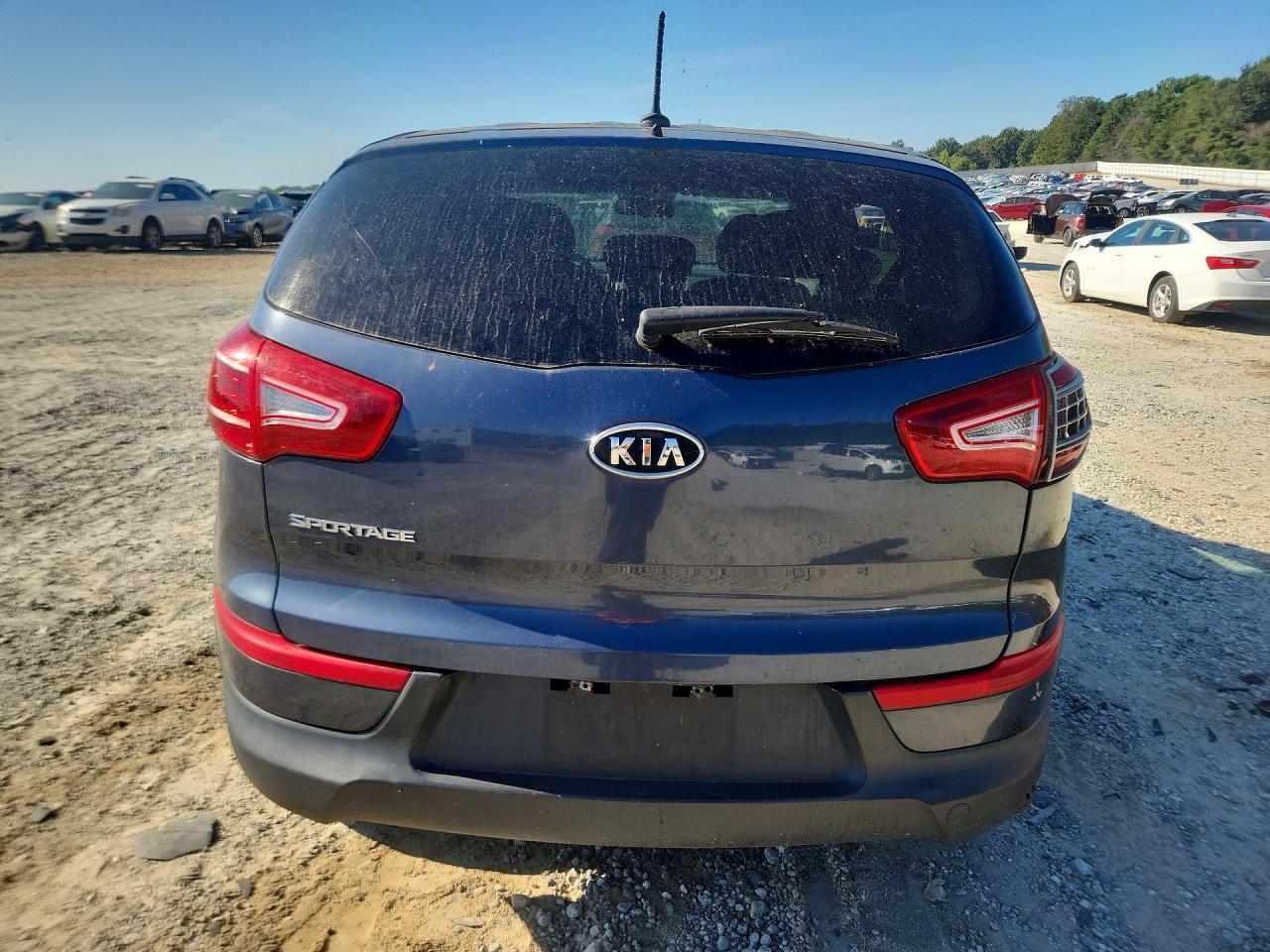 2011 Kia Sportage Lx Blue vin: KNDPB3A26B7014960