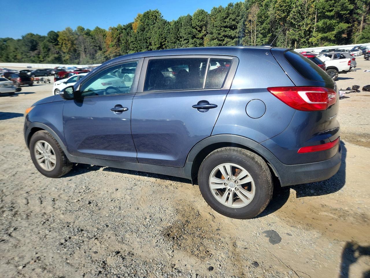2011 Kia Sportage Lx Blue vin: KNDPB3A26B7014960