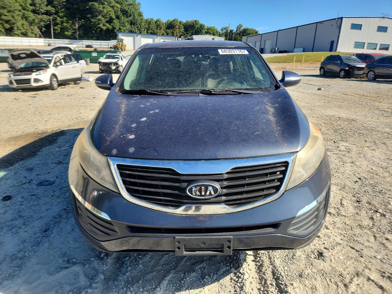 2011 Kia Sportage Lx Blue vin: KNDPB3A26B7014960