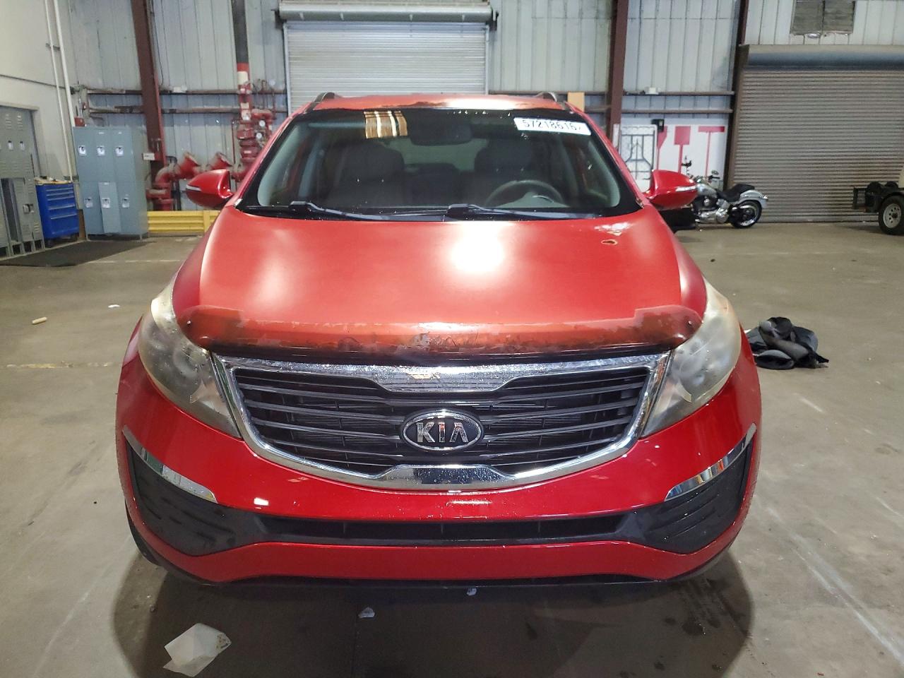 2011 Kia Sportage Lx Red vin: KNDPB3A26B7066296