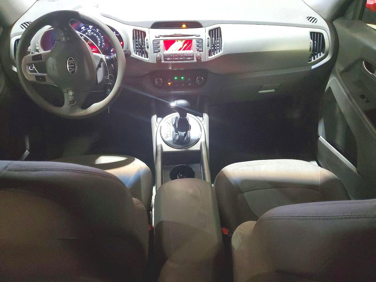 2011 Kia Sportage Lx Red vin: KNDPB3A26B7066296