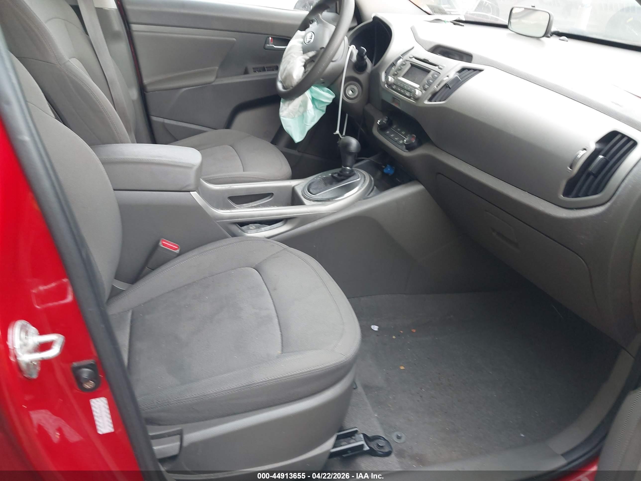 2011 Kia Sportage Lx Красный vin: KNDPB3A26B7080232