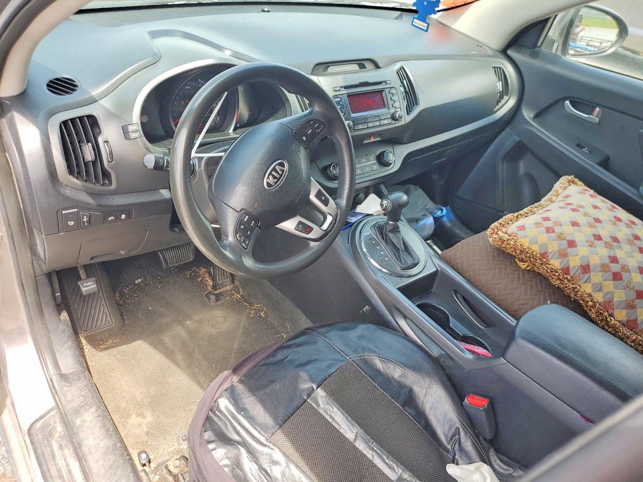 2012 Kia Sportage Lx Charcoal vin: KNDPB3A26C7264474