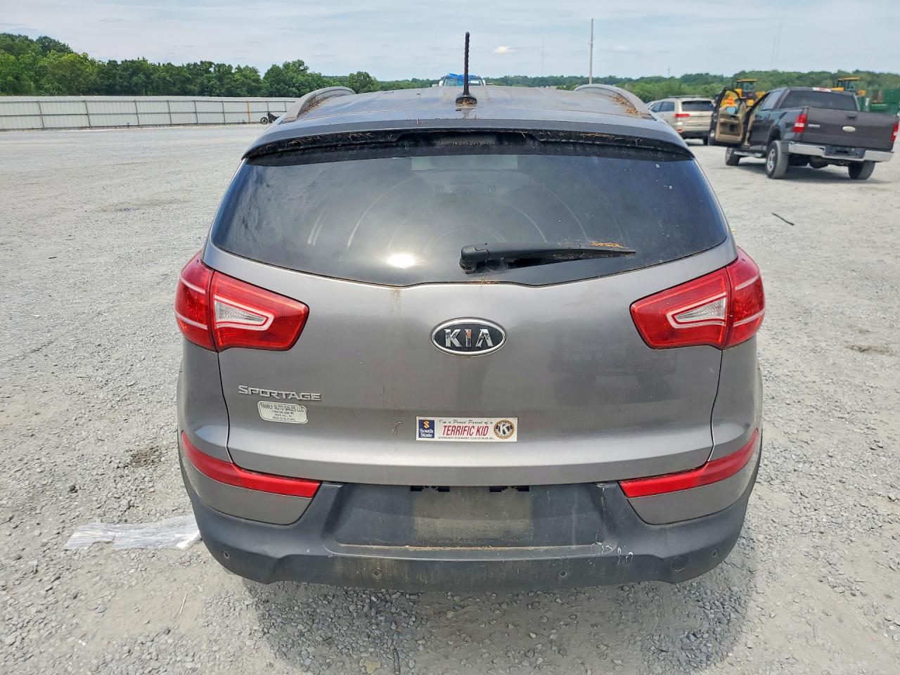 2012 Kia Sportage Lx Charcoal vin: KNDPB3A26C7264474