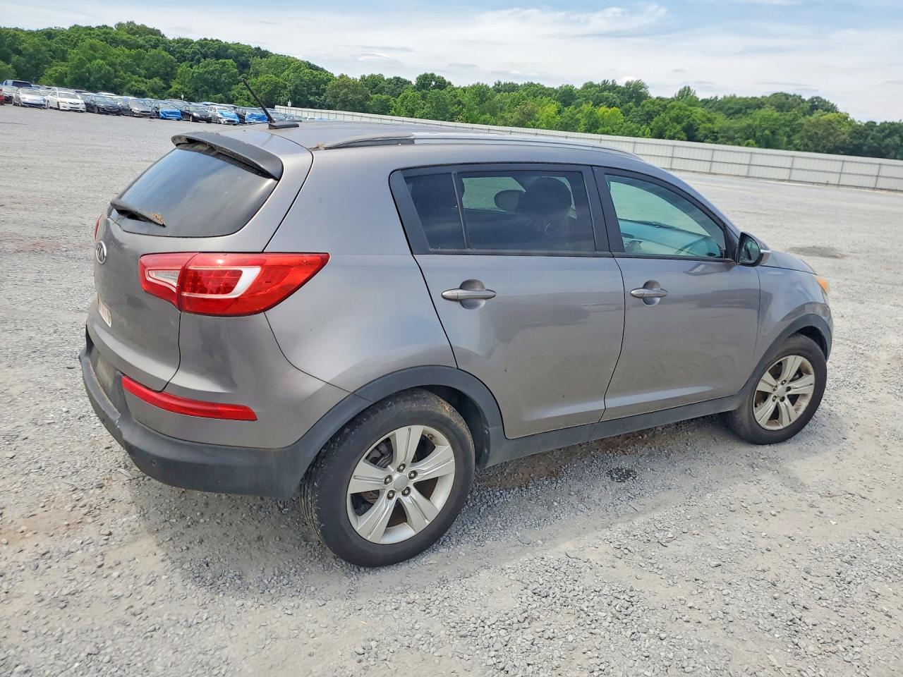 2012 Kia Sportage Lx Charcoal vin: KNDPB3A26C7264474