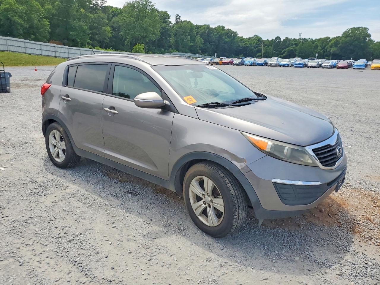 2012 Kia Sportage Lx Charcoal vin: KNDPB3A26C7264474