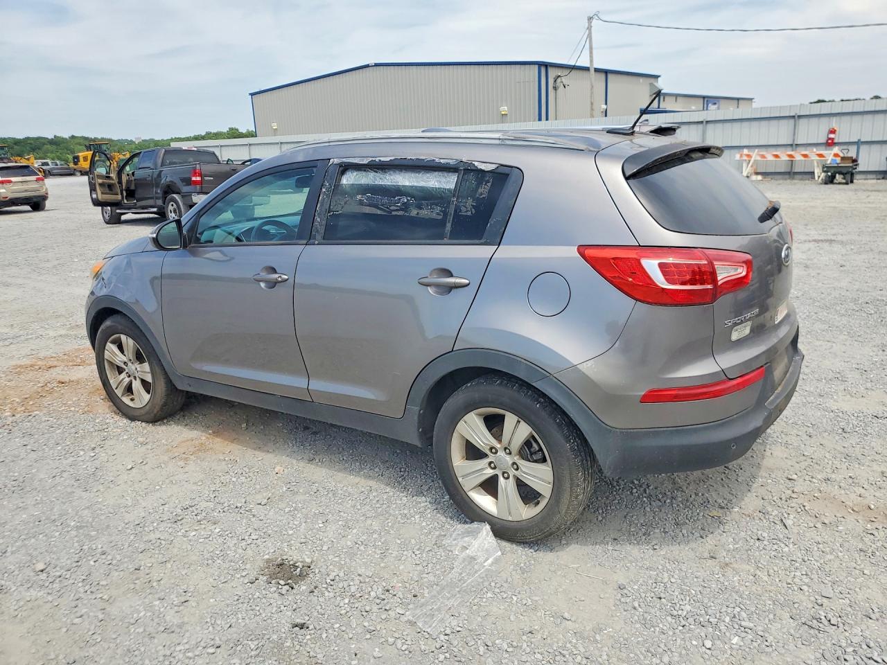 2012 Kia Sportage Lx Charcoal vin: KNDPB3A26C7264474