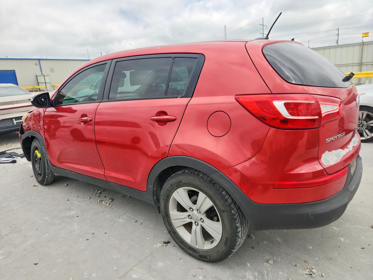 2012 Kia Sportage Lx Red vin: KNDPB3A26C7292663