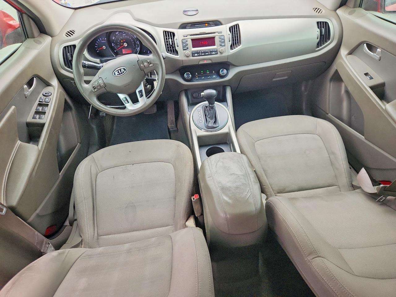 2012 Kia Sportage Lx Red vin: KNDPB3A26C7292663