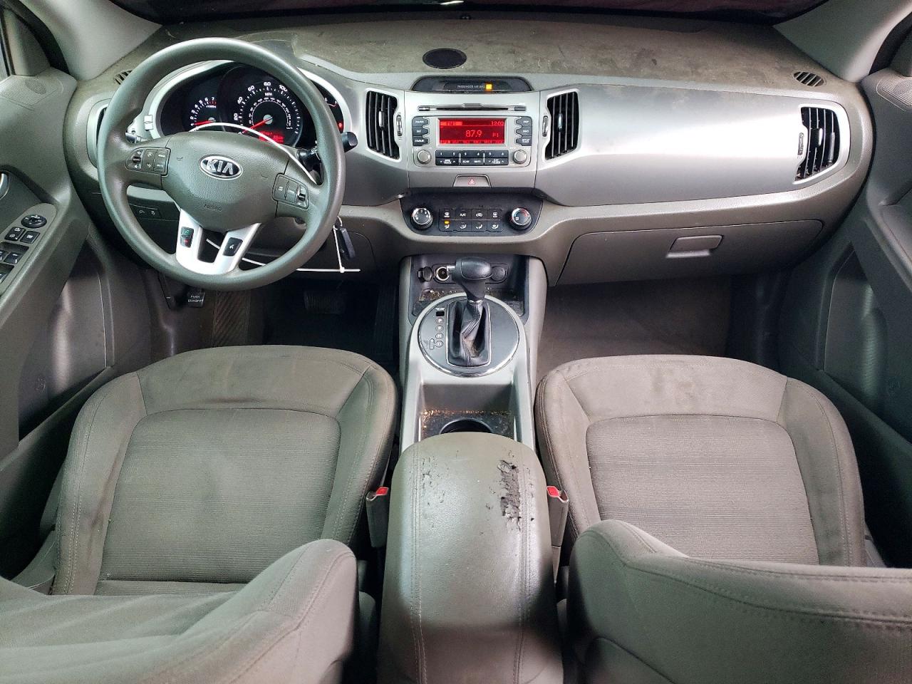 2013 Kia Sportage Lx Gray vin: KNDPB3A26D7517908