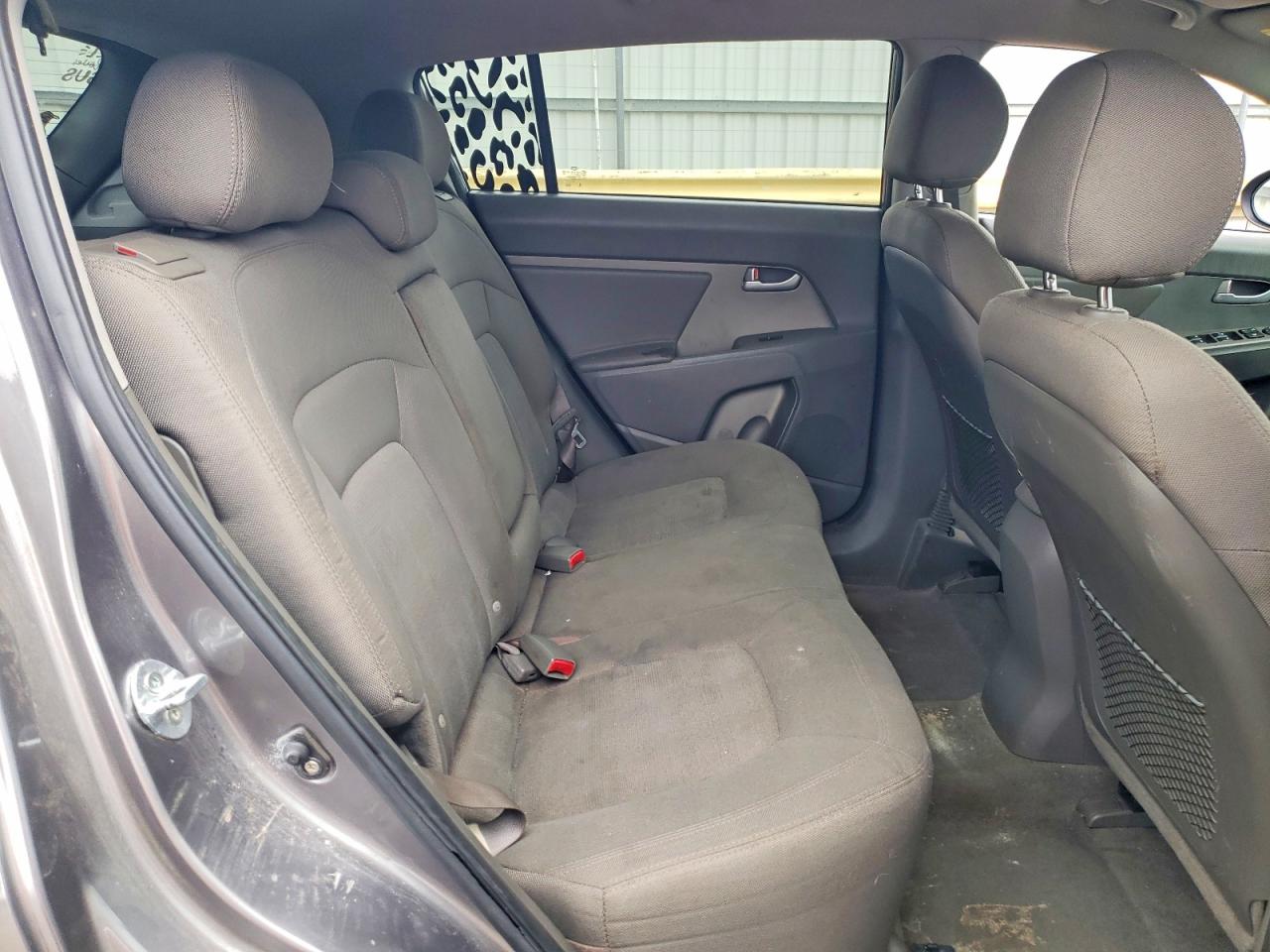 2013 Kia Sportage Lx Gray vin: KNDPB3A26D7517908