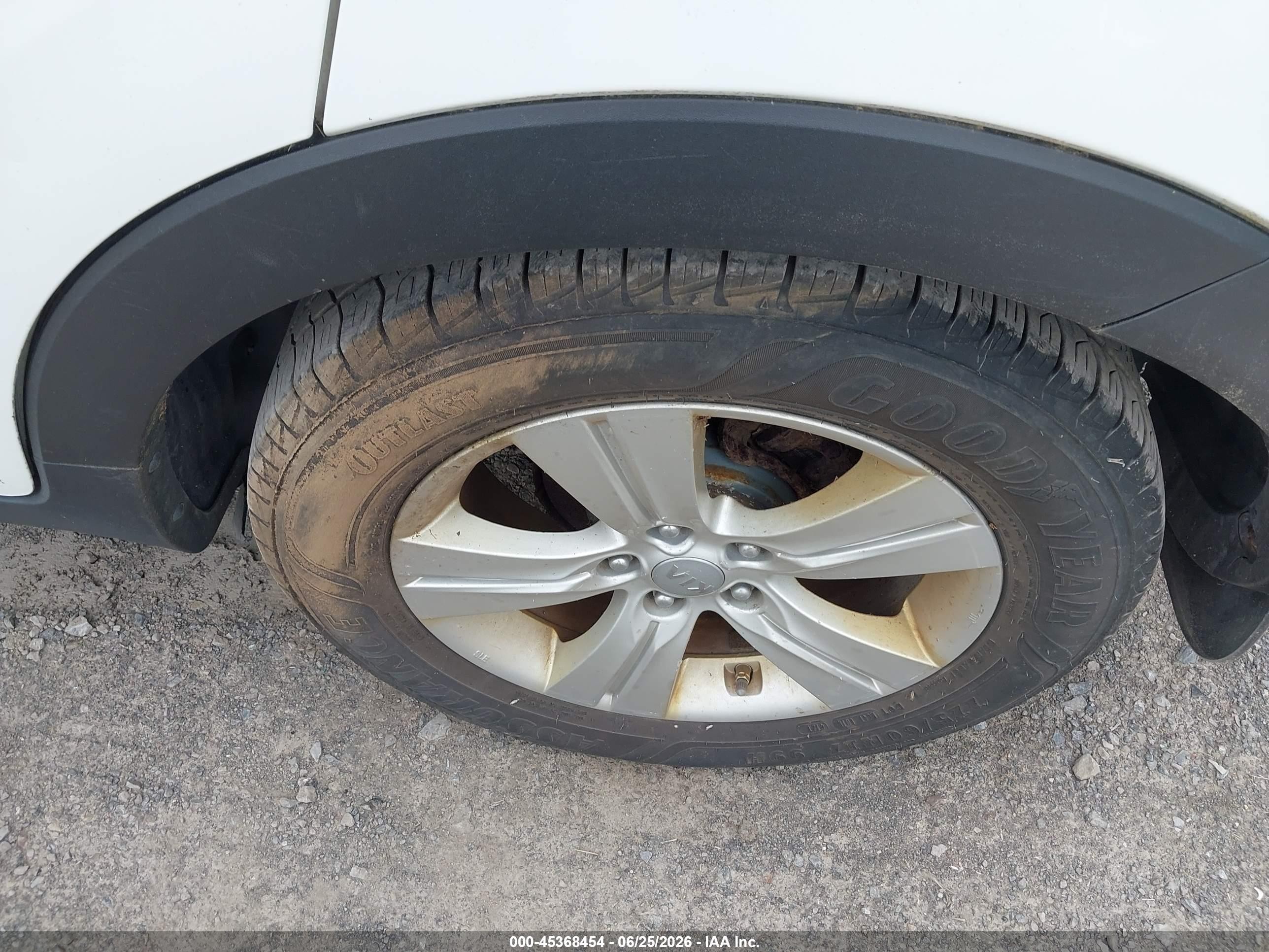 2013 Kia Sportage Lx White vin: KNDPB3A26D7539052