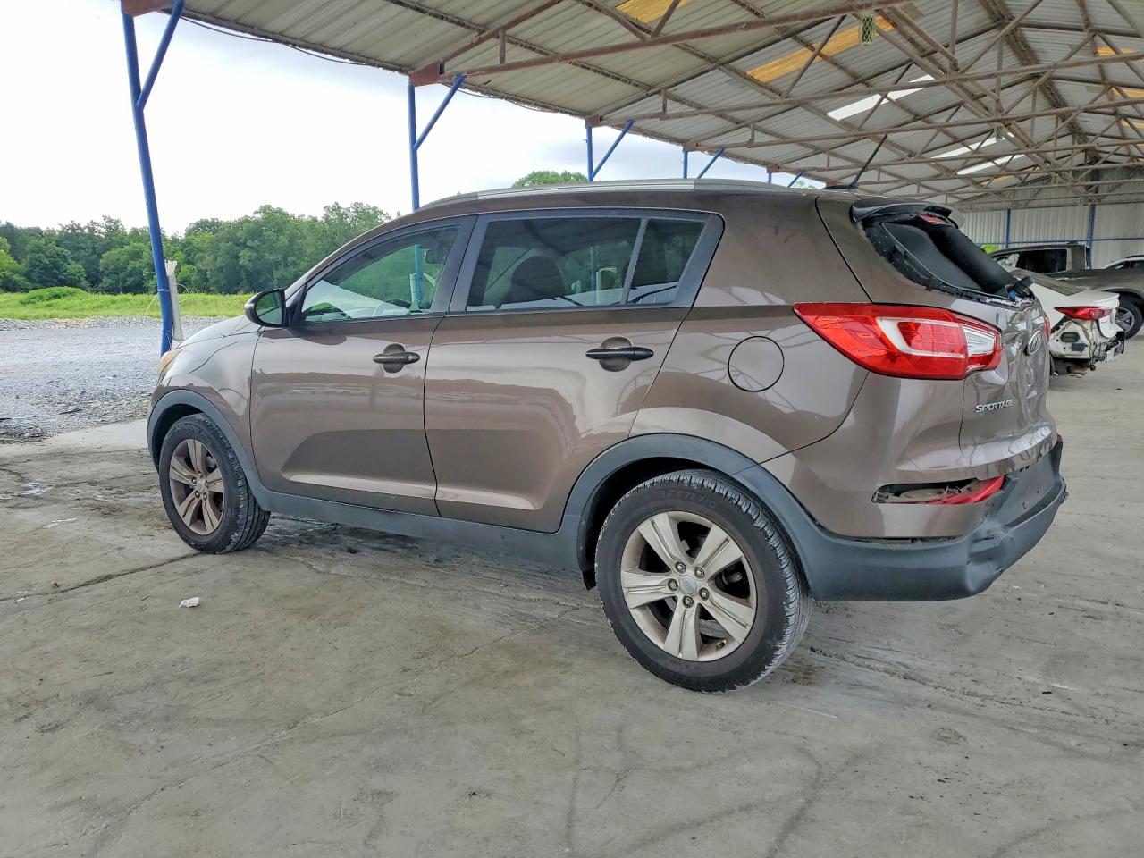 2011 Kia Sportage Lx Brown vin: KNDPB3A27B7034196