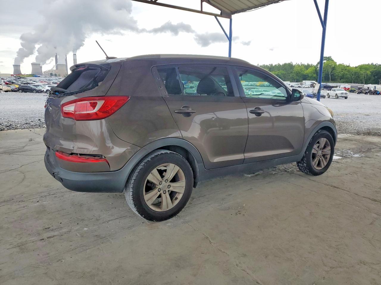 2011 Kia Sportage Lx Brown vin: KNDPB3A27B7034196
